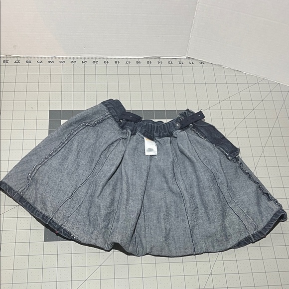 Gymboree Dark Blue Skirt with Pink Accents - Picture 5 of 6